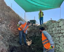 Satala Antik Kenti'ndeki mezarlardan 16 insan iskeleti çıkarıldı