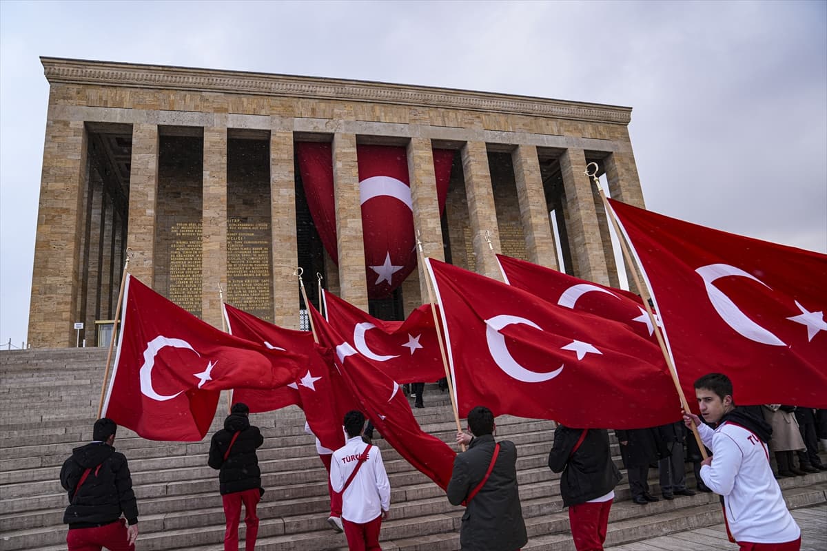 Atatürk’ün Ankara’ya gelişinin 106. yılı Anıtkabir’de anıldı