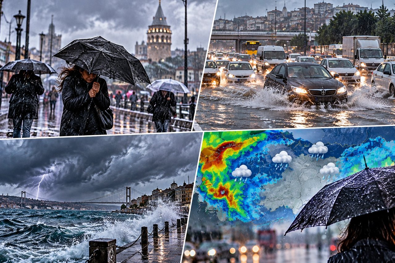 İstanbul'da yağmur ne zaman bitecek? AKOM tarih verdi