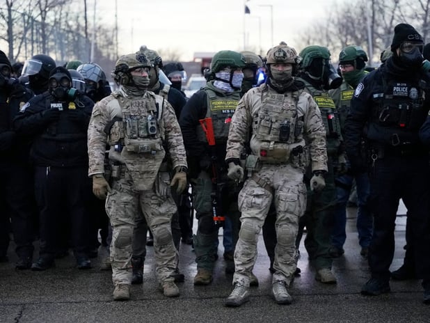 ABD Minneapolis'e ek kuvvet gönderecek