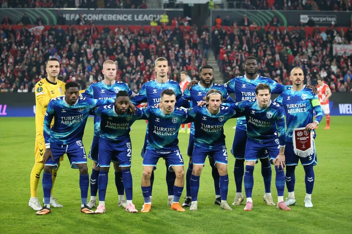 Samsunspor Mainz deplasmanında mağlup: Son 16 için play-off yolu göründü