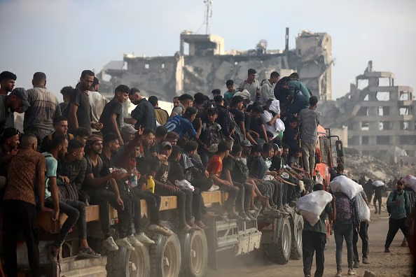 Aid Halted in Gaza as Israel Alleges Hamas Seizures