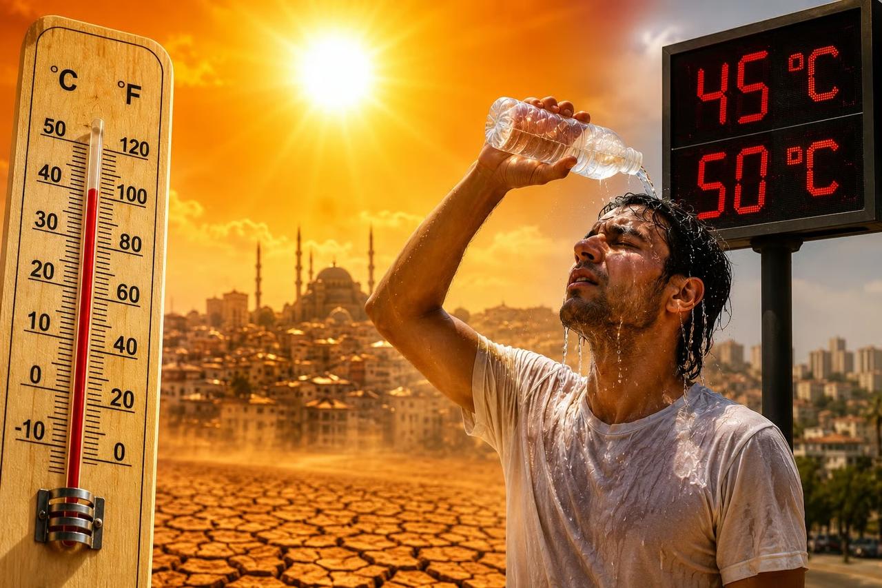  Meteoroloji uyardı: Önce 50 derece, sonra sağanak geliyor!