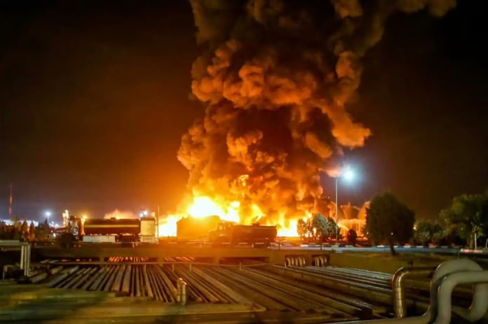 Şiraz'da LPG dolum tesisinde patlama: 9 yaralı