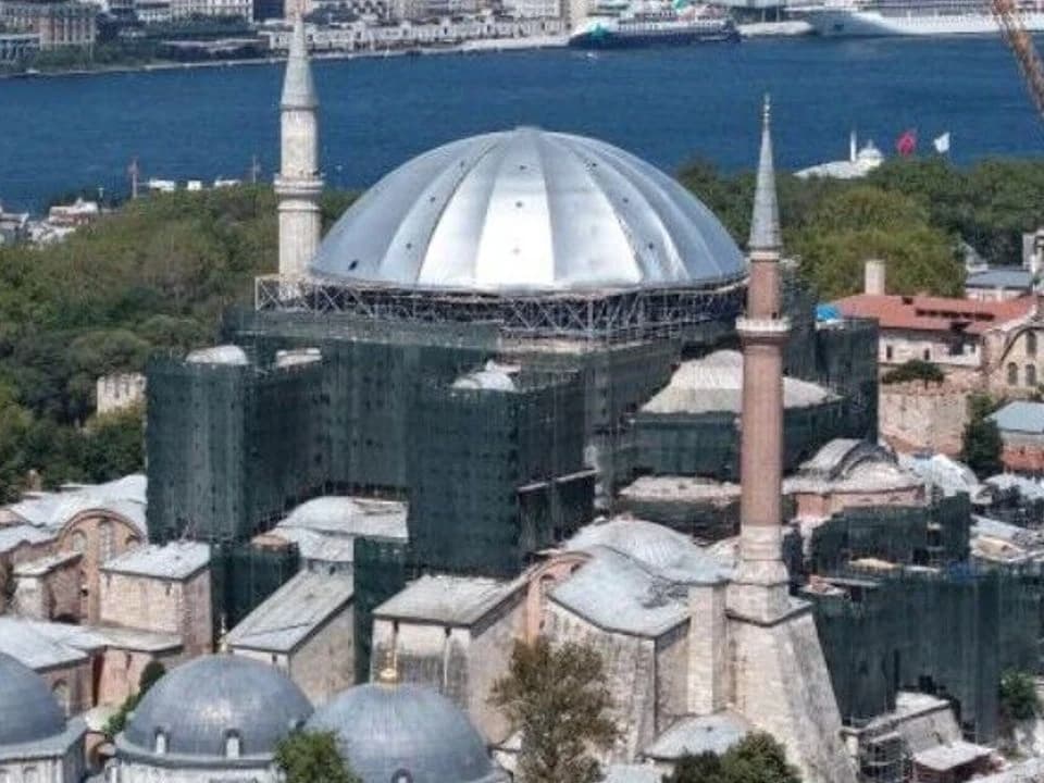 Ayasofya’da Cumhuriyet tarihinin en kapsamlı restorasyonu 