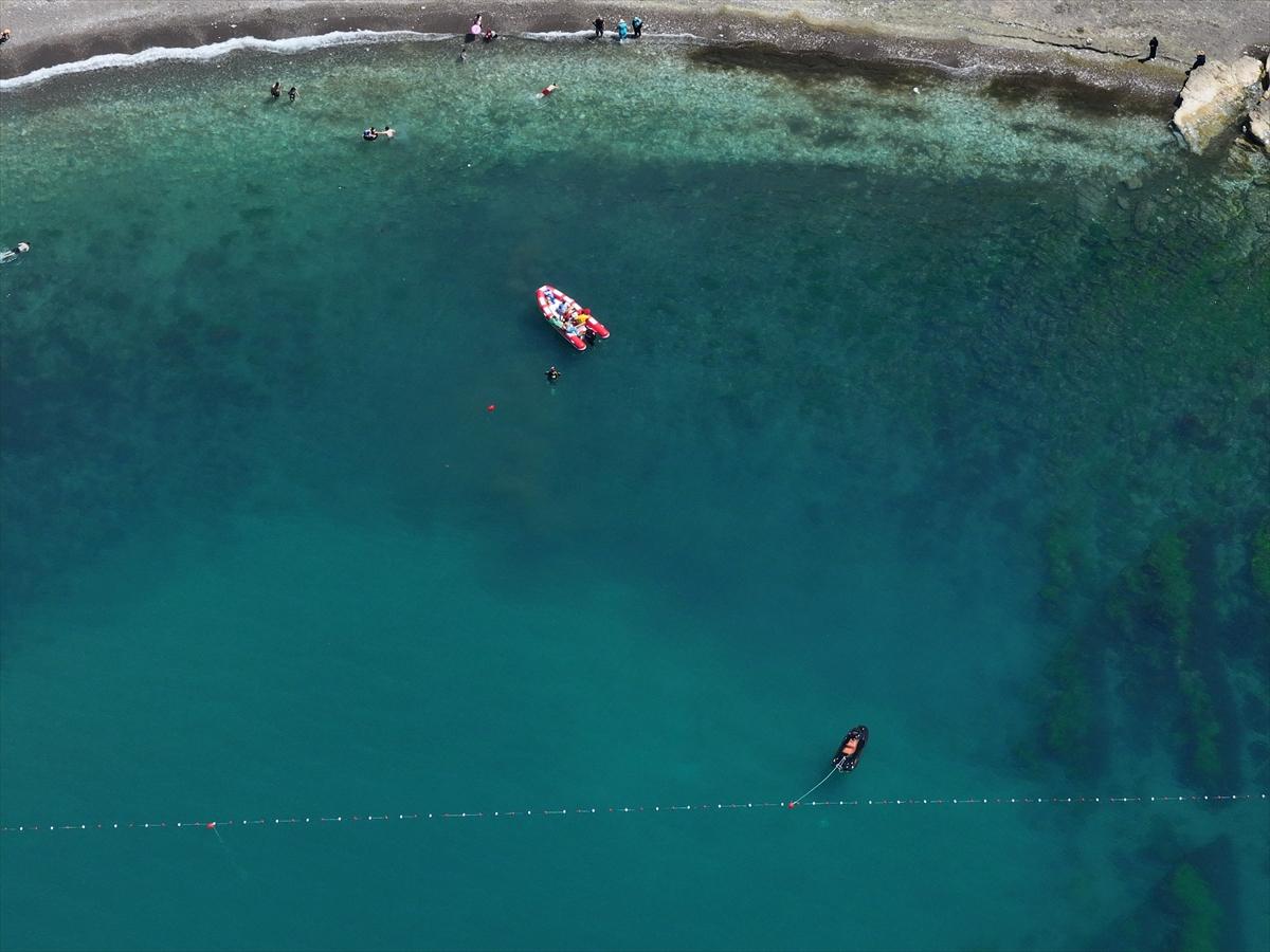 Düzce'nin turizm kenti Akçakoca'ya "mavi bayrak" tekrar kazandırıldı