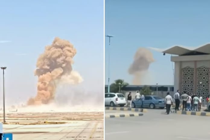 Şam’da büyük patlama: Savaş kalıntıları infilak etti