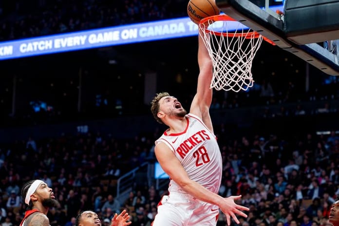 Rockets yükselişte: Raptors deplasmanında rahat galibiyet, Alperen Şengün şov yaptı