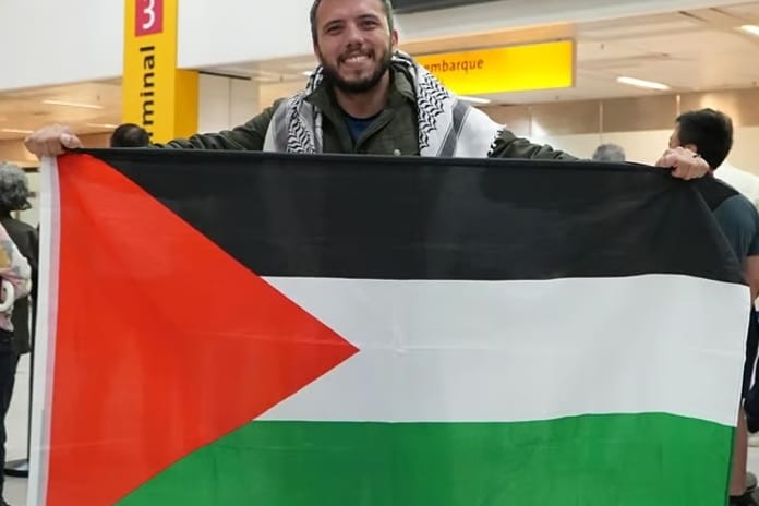 İsrail'in alıkoyduğu aktivist Thiago Avila açlık grevine başladı