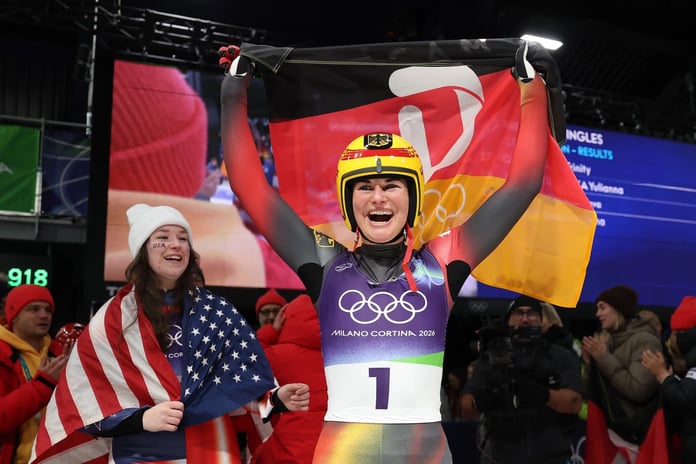 Almanya kızakta seri rekorunu geliştirdi