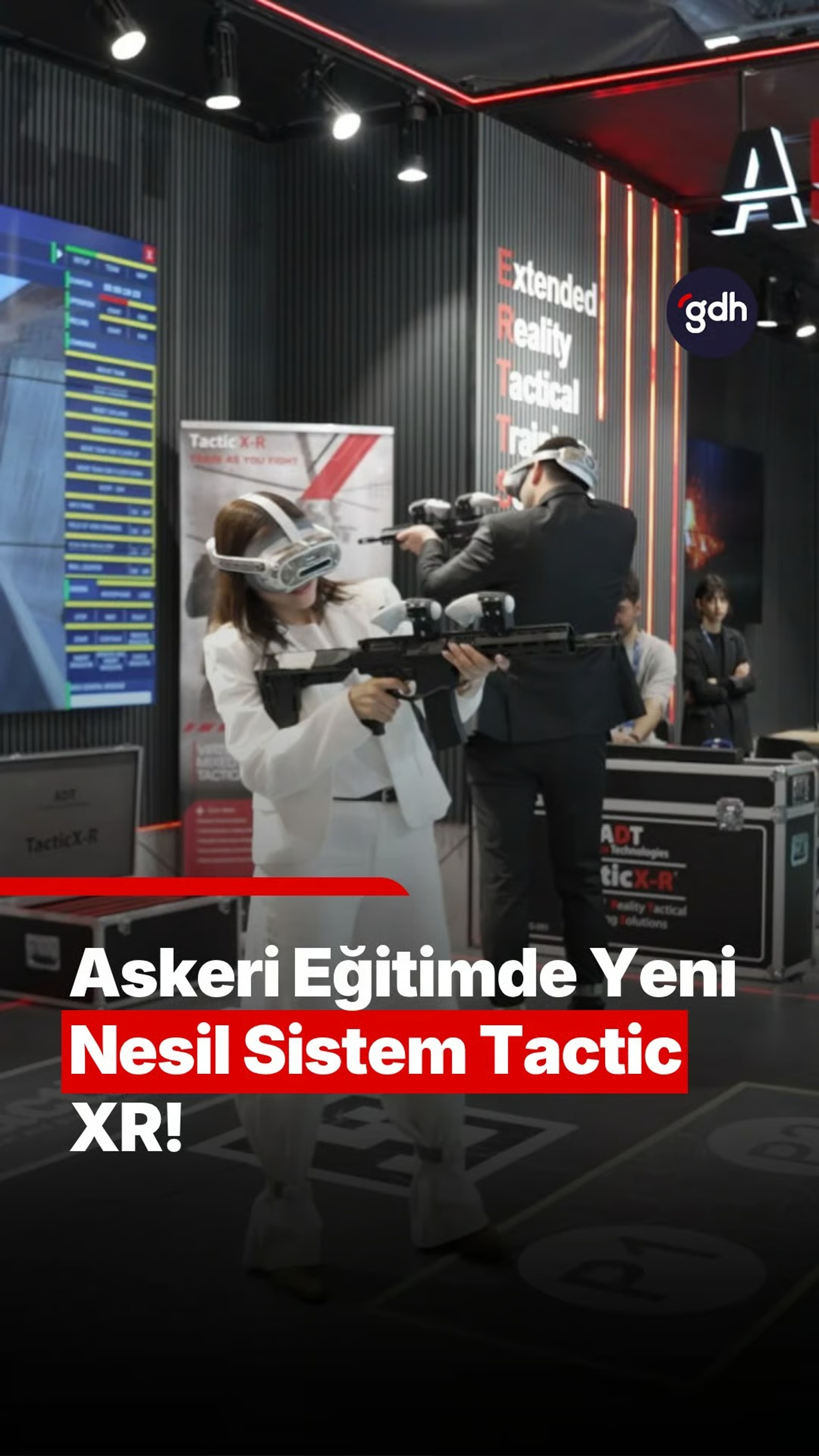 SAHA 2026'da Tactic X-R simülasyonunu yerinde deneyimledik!