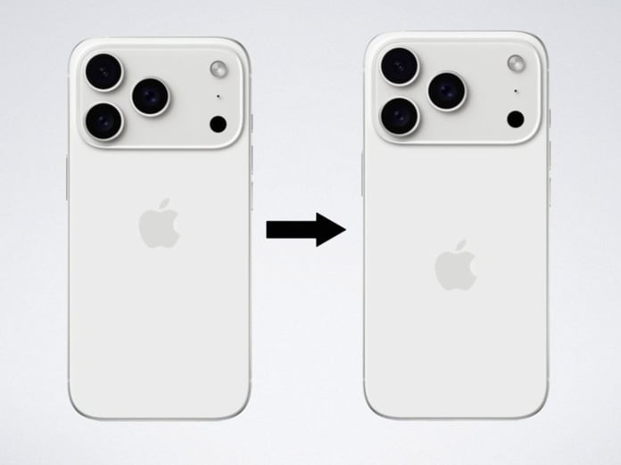 iPhone 17 Pro'da Apple logosu yer değiştiriyor