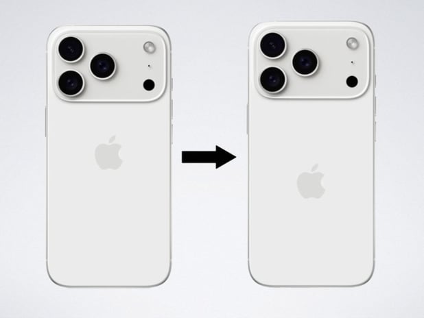 iPhone 17 Pro'da Apple logosu yer değiştiriyor