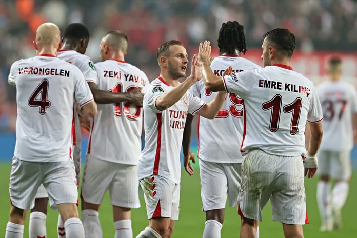 UEFA Konferans Ligi'nde Samsunspor'dan farklı galibiyet