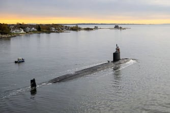 USS Idaho ABD donanmasına teslim edildi