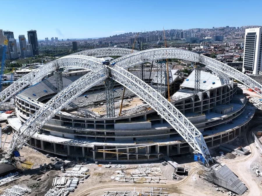 Başkent'te dünya çapında stadyum!