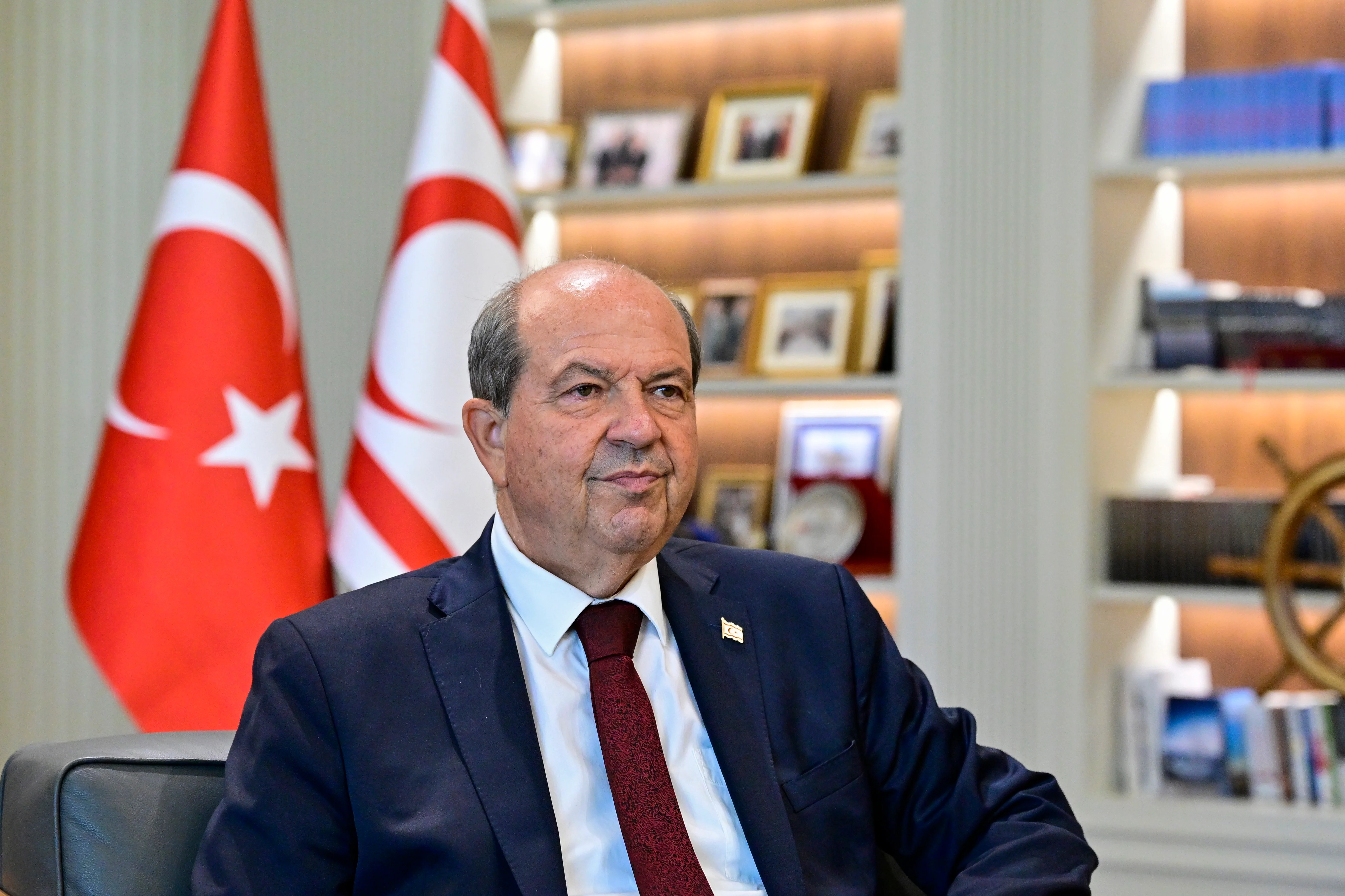 Turkish Cypriot Leader Warns of Israel’s Presence in South