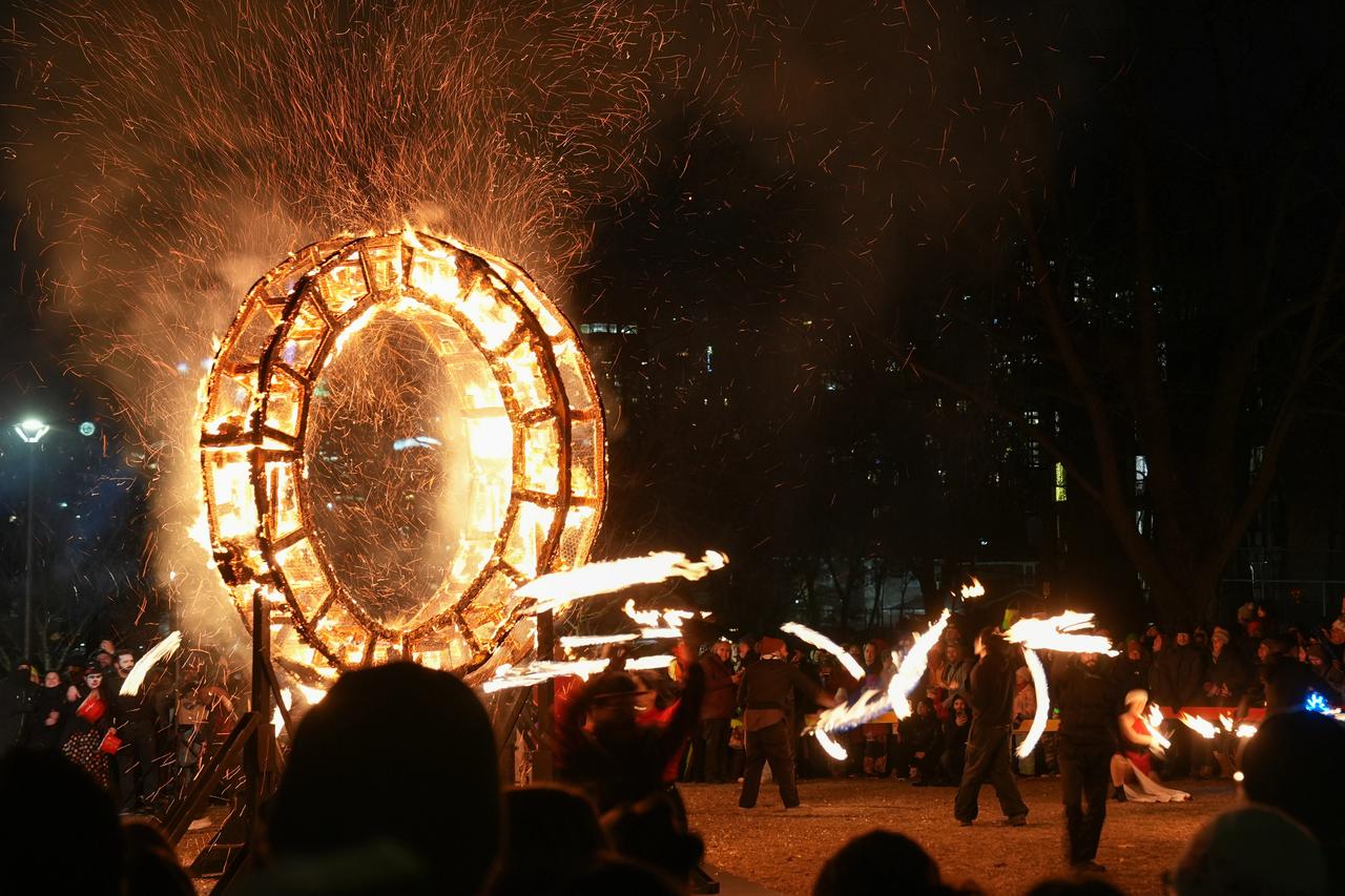 Toronto’da geleneksel Kış Gündönümü Festivali kutlandı