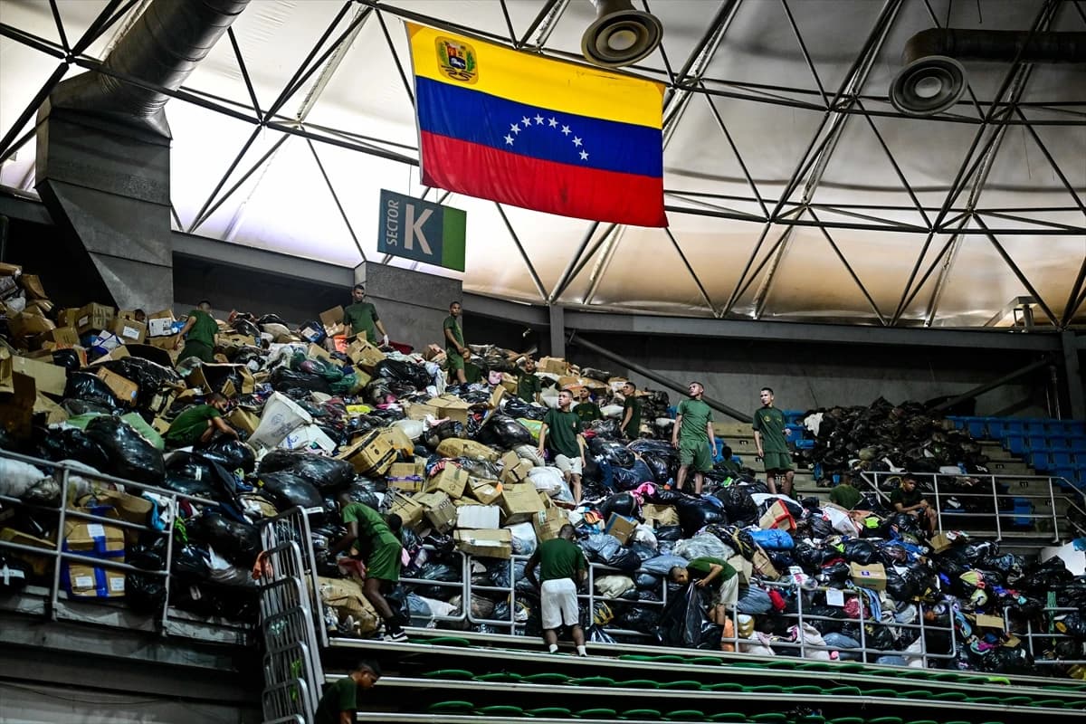 TİKA'dan Venezuela'ya 1000 paketlik insani yardım