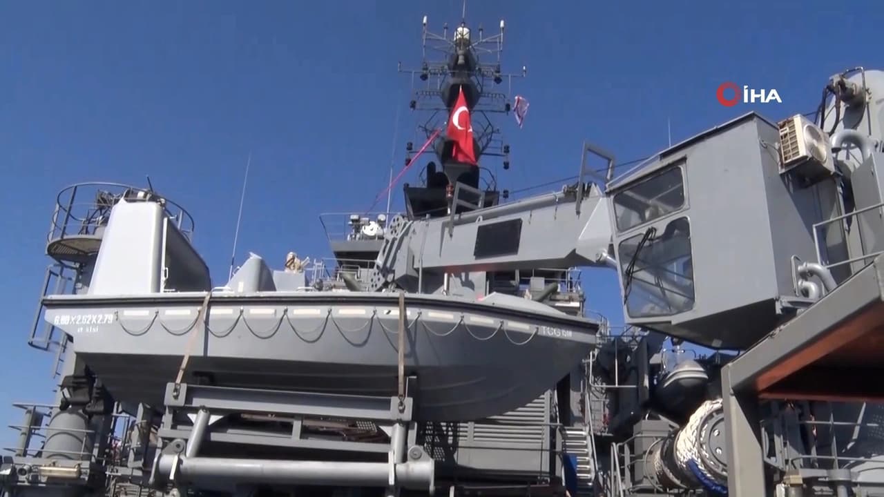TCG Işın 1000 metre derinlikte kayıpları arıyor