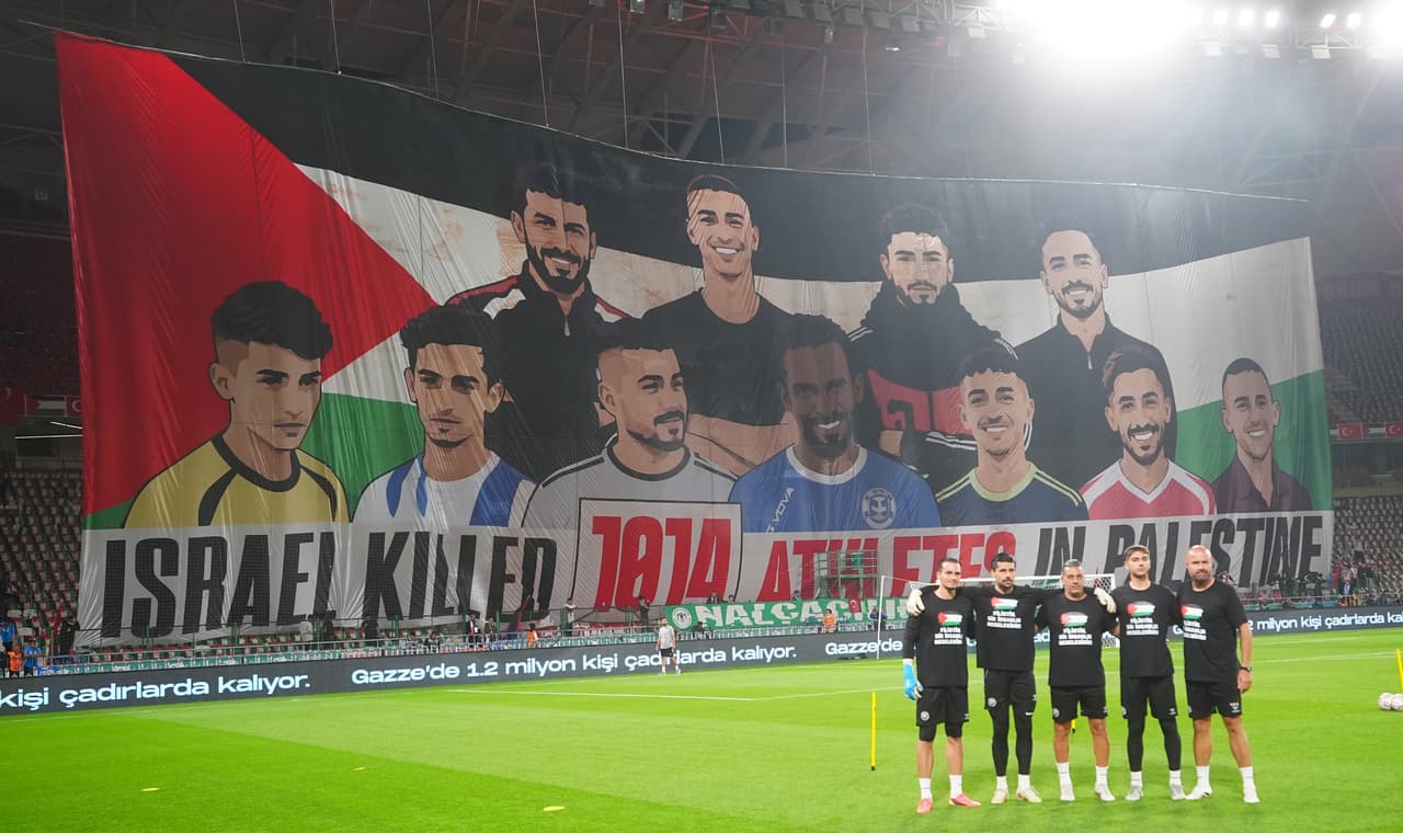 Konyaspor ile Filistin Milli Takımı dostluk maçında karşılaştı: Mücadele 2-2 eşitlikle sona erdi