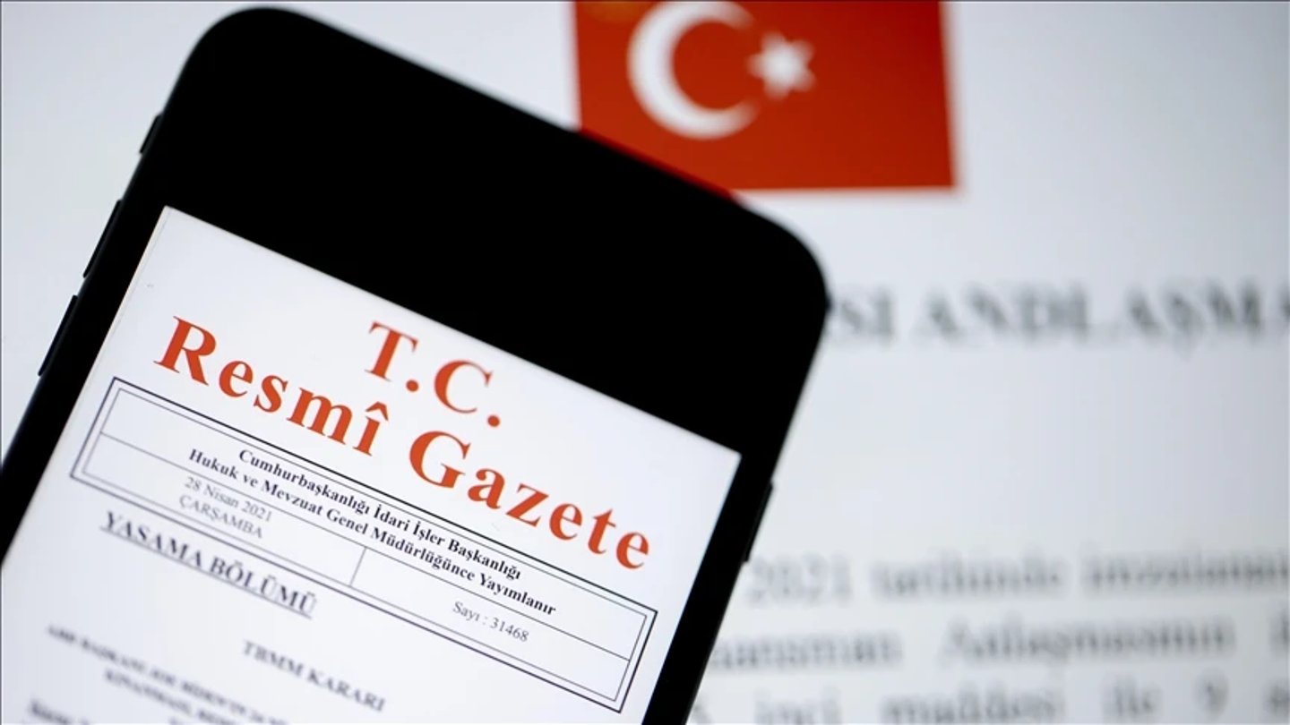 Cumhurbaşkanlığı Kararnamesi Resmi Gazete