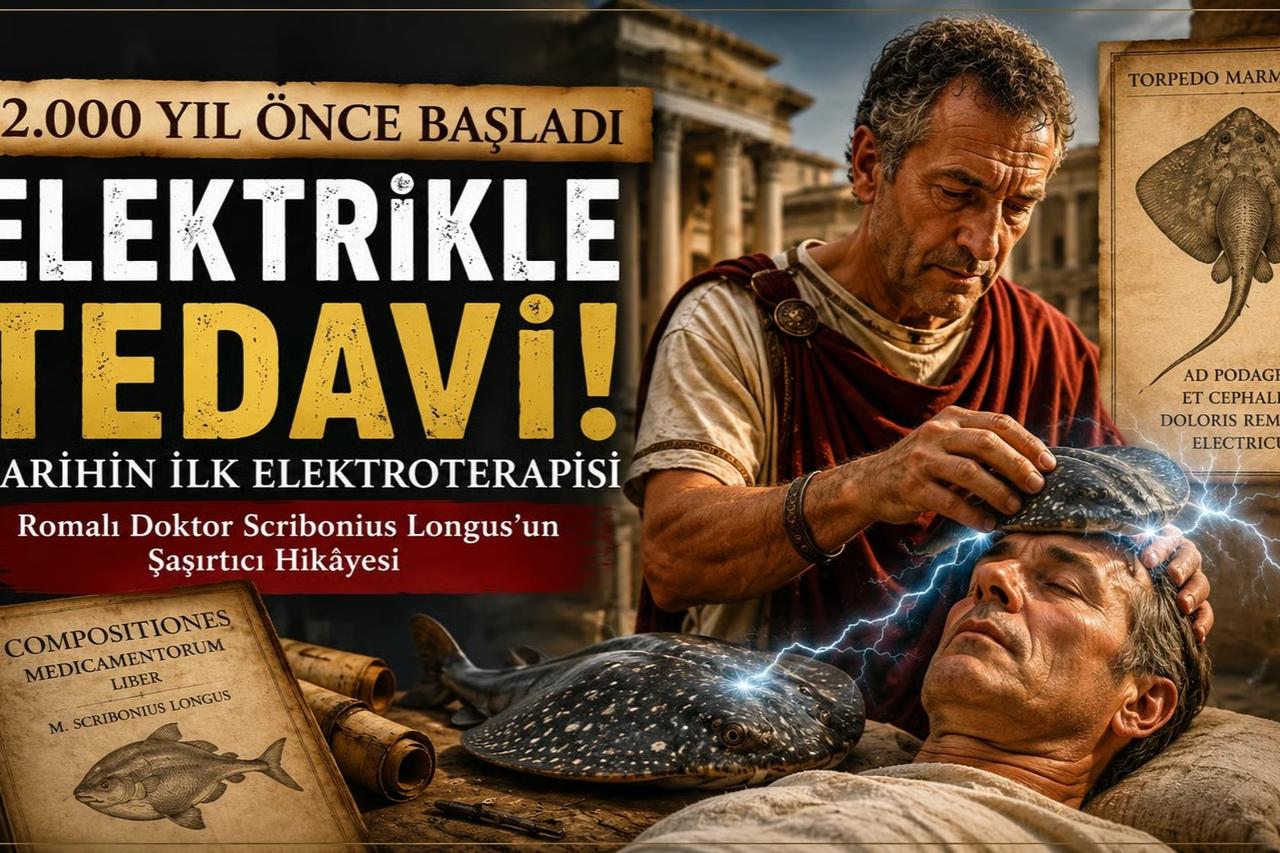 Antik Roma'da Tıp'ta elektrik kullanımı
