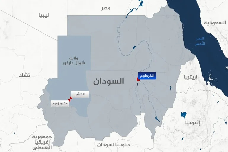 Sudanese Army RSF Trade Heavy Shelling In Besieged El Fasher