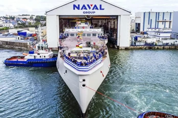 Yunanistan’ın ilk Galanoleyki Belharra fırkateyni Kimon hizmete girdi