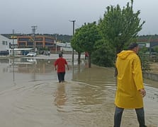 Tosya OSB'de üretim durdu: Sağanak hayatı olumsuz etkiledi