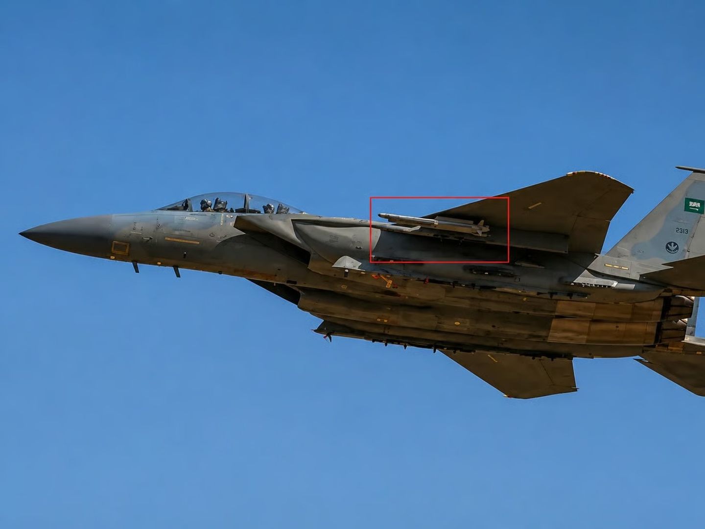 Suudi Arabistan, F-15 savaş uçaklarında IRIS-T füzesini ilk kez entegre etti