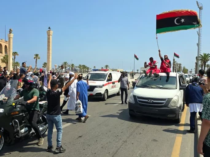 Gazze konvoyu Libya'da krizde