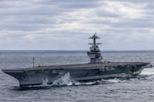 ABD Donanması ve HII nükleer uçak gemisi John F. Kennedy’nin ilk deniz denemelerini tamamladı