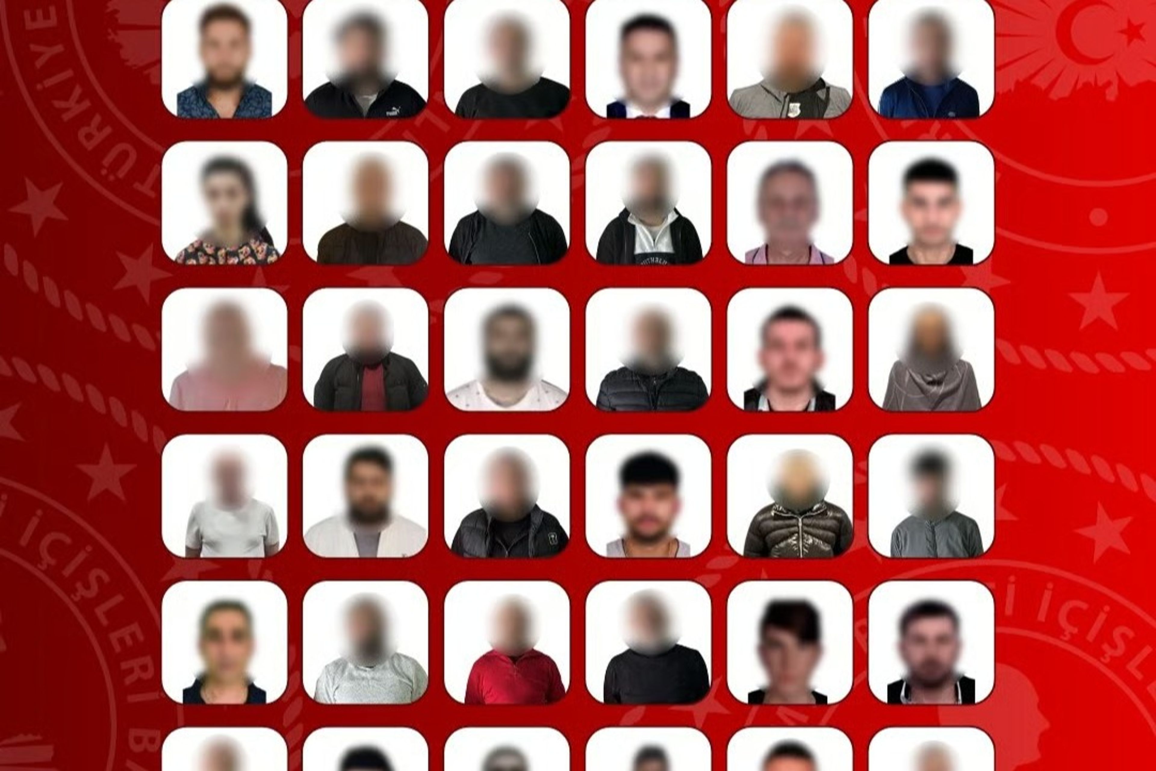 Bakanlık duyurdu: Kırmızı bültenle aranan 41 suçlu yakalandı