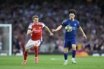 Devler Ligi yarı final ilk maçında PSG, Arsenal deplasmanında tek golle güldü