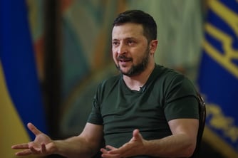 Zelenskiy Avrupa'ya sitem etti