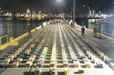 Kolombiya'da büyük çaplı operasyonda 14 ton uyuşturucu ele geçirildi