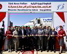 THY 10 yıl aradan sonra Misrata uçuşlarına yeniden başladı