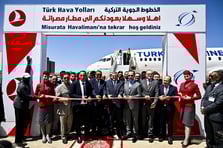 THY 10 yıl aradan sonra Misrata uçuşlarına yeniden başladı