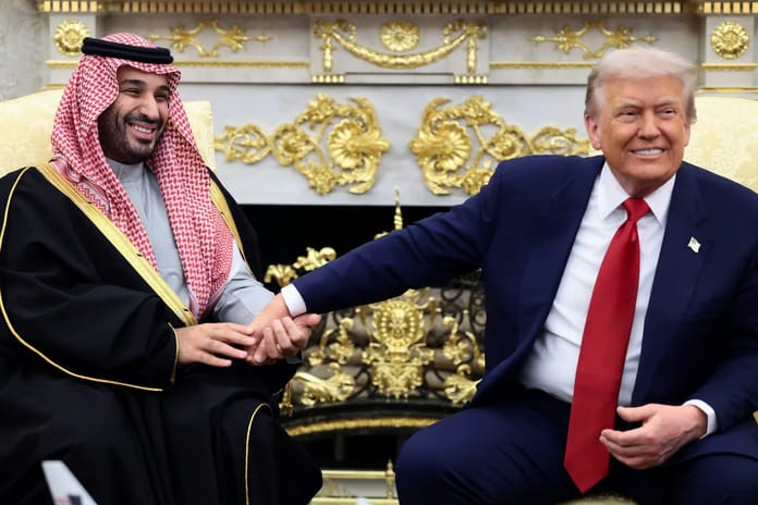 Trump Suudi Arabistan Veliaht Prensi Selman'ı Beyaz Saray'da ağırladı: F-35 satışı gündemde