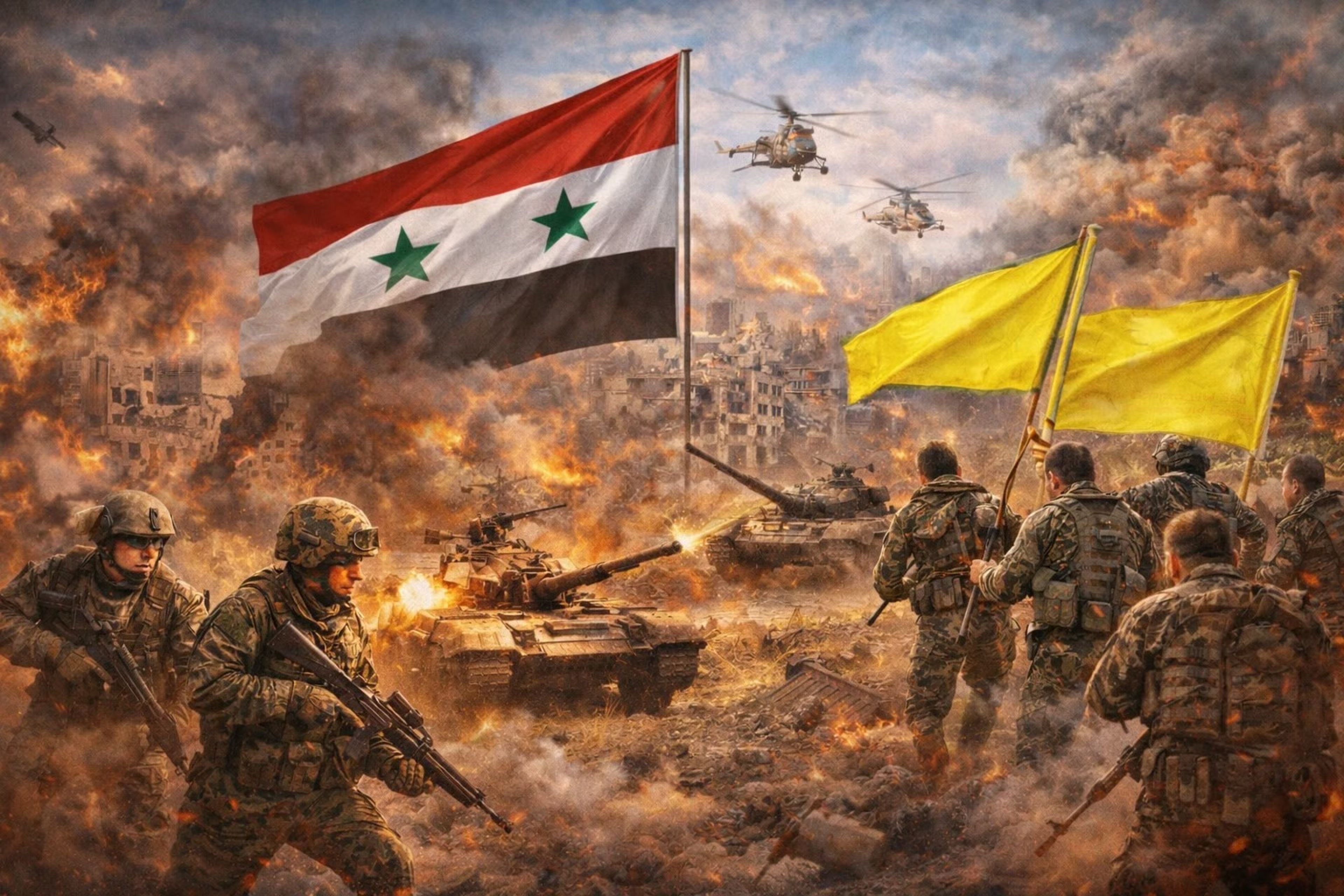 Middle East Monitor: Yeni Suriye YPG'nin ayrılıkçı hayallerini nasıl sona erdirdi?