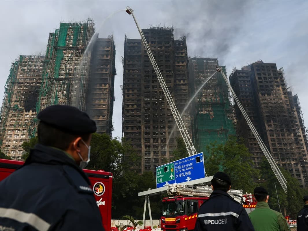 Hong Kong yangınında ölü sayısı 128'e çıktı