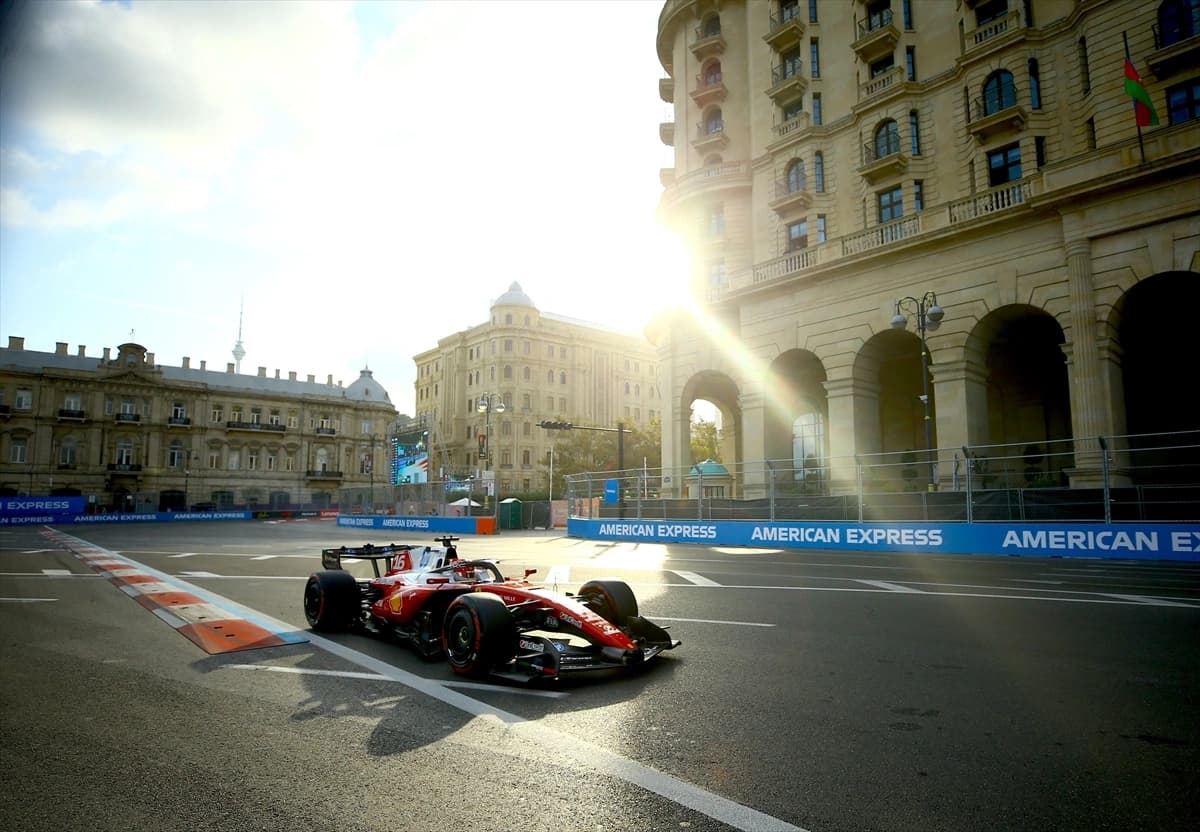 Formula 1 Azerbaycan Grand Prix'sinden unutulmaz kareler