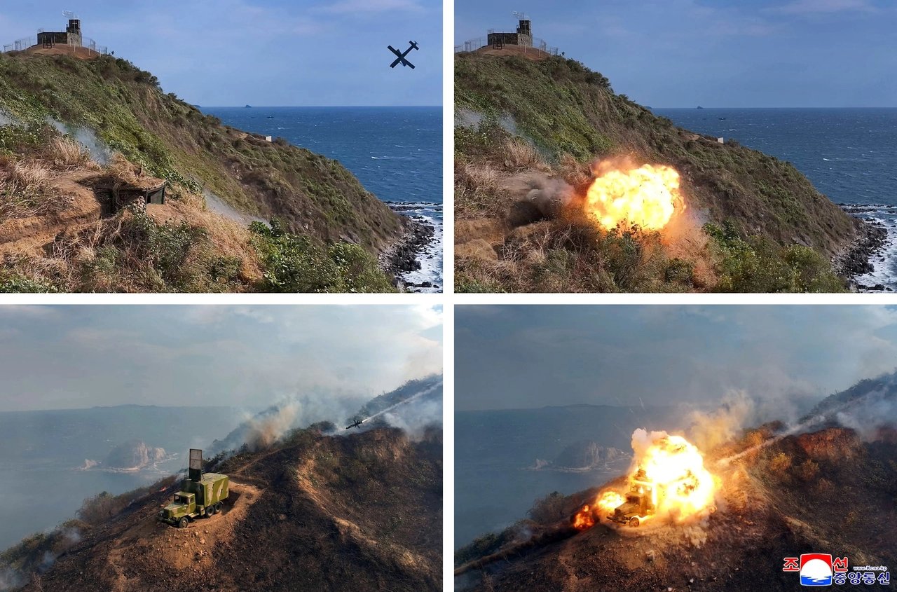 Kamikaze İHA ve seyir füzeleriyle atışlar gerçekleştirildi