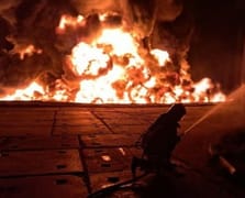 Rus güçleri İzmail Limanı'nda Türk gemisini vurdu