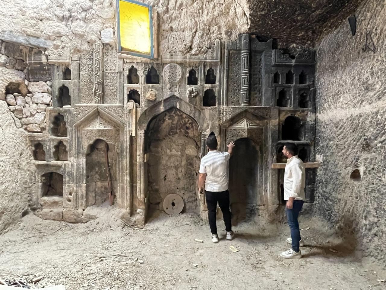 Nevşehir'de odunluk 600 yıllık ibadethane çıktı