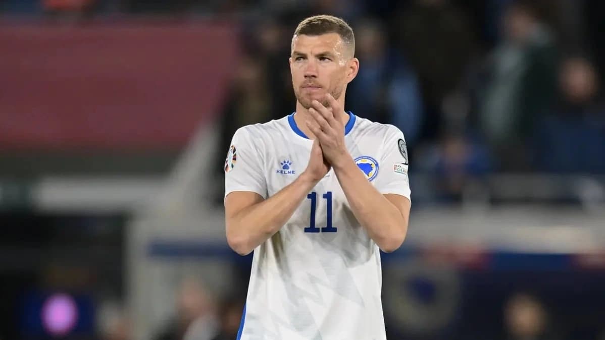 Dzeko'dan yürek burkan veda mektubu