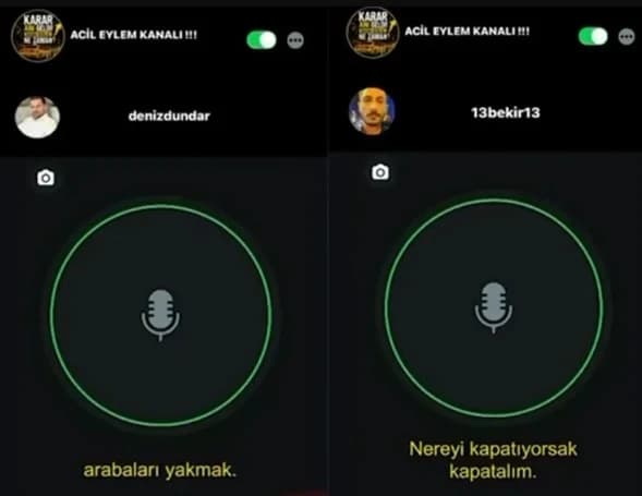 Taksici telsiz konuşmaları sosyal medya