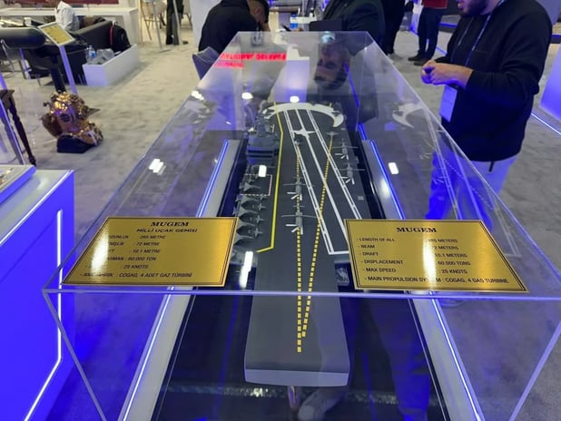 Milli Uçak Gemisi'nde teslimat hedefi belli oldu