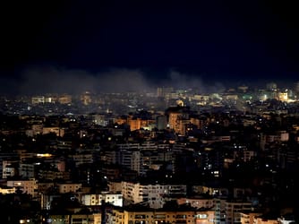 Israel Strikes Lebanon as Hezbollah Enters War in Iran